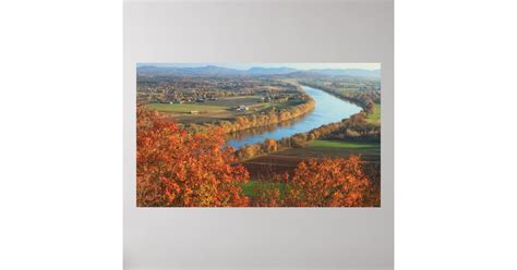 Mount Sugarloaf Connecticut River Valley Autumn Poster Zazzle