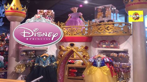 Disney Store In The Disney Princess Section With Disney Princesses