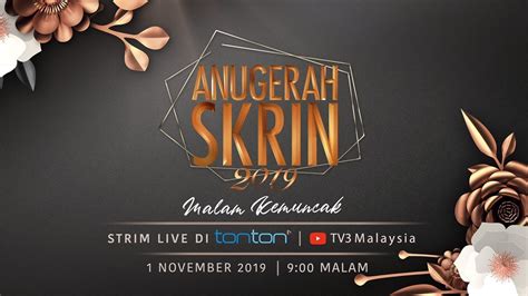 Anugerah skrin 2019 meneruskan usaha dalam memartabatkan industri seni dengan memberi pengiktirafan kepada para karyawan dan penggiat seni tanah air. FULL ANUGERAH SKRIN 2019 | #ASK2019 - YouTube