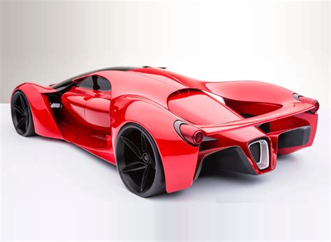 F80 Ferrari Concept Ready For Mach 1 Speed Hyper Performance Design