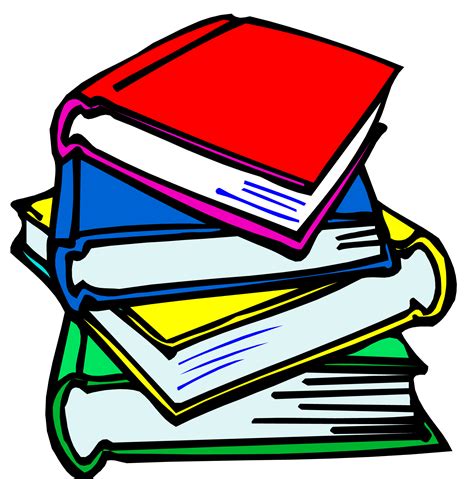 School Books Clipart Animation Clipart Best