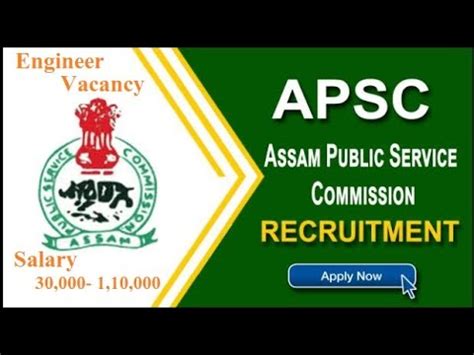 Assam Psc Assistant Engineer Jr Engineer Online Form Education