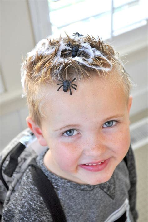 These Are The Best Crazy Hair Day Ideas Surfs Up Bugs Grass Spider Web