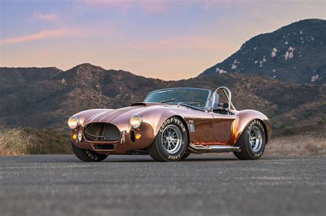 The Car With A Hand Formed Copper Body Shelby S C Cobra Csx