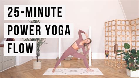 Power Yoga Flow Min Yoga Giveaway Cat Meffan Youtube