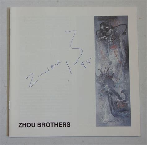 Zhou Brothers Handsignierter Ausstellungskatalog By Zuo Shan Huang