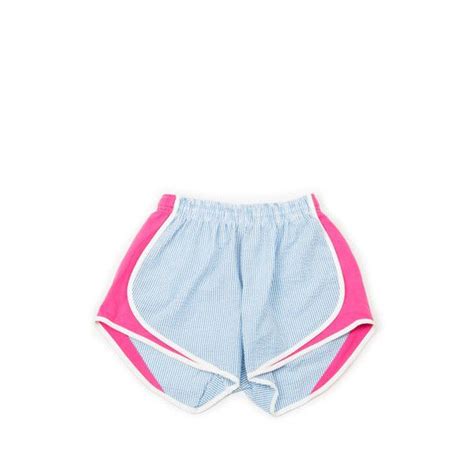 Seersucker Shorties Liked On Polyvore Featuring Shorts And Bottoms Lauren James