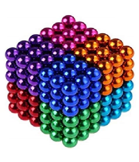 Magnetic Balls Color Intelligent Stress Reliever Toys Pack Of 216 Pcs