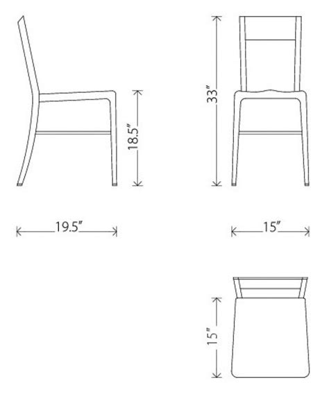 50 Standard Size Of Dining Chair Modern Design Furniture Check More