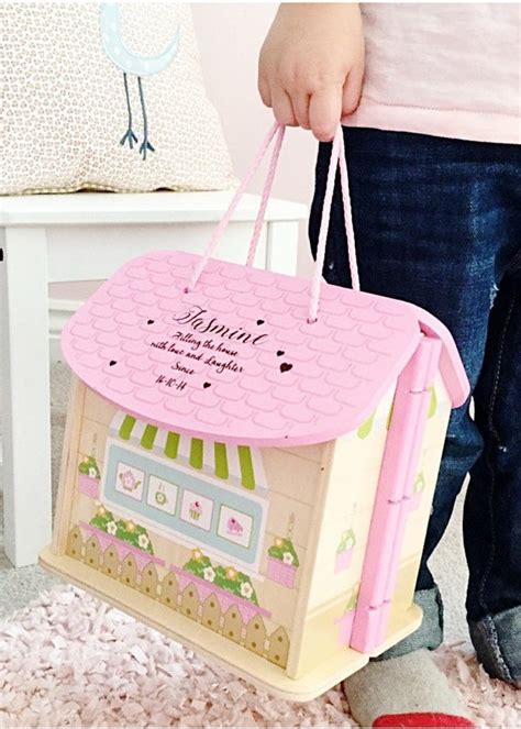 This silky formula glides on to create a glittery sheen and the sets to stay there. Girls first birthday gift personalised dolls house 1st