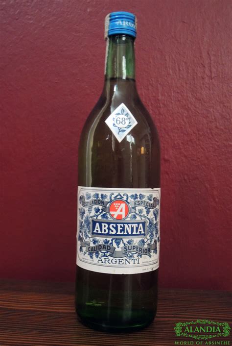 Vintage Absinthe Absenta Argenti From Spain Absinthe Blog By Alandia