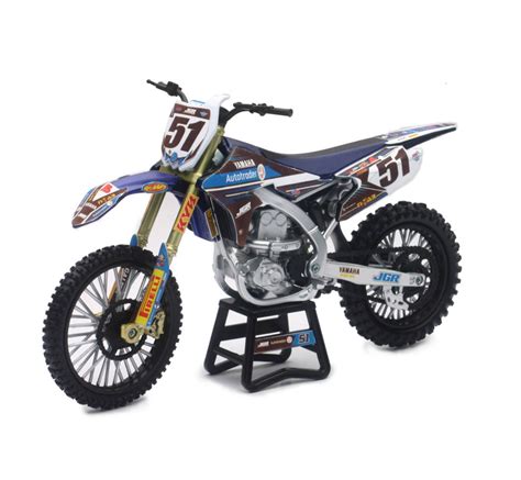 New Ray Toys 112 Scale Justin Barcia Jgrmx Yamaha Yz450 Dirt Bike Toy