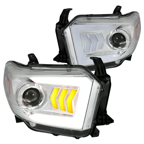 Spec D Tuning Led Sequential Signal Projector Headlights For 2014 2020