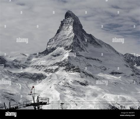 Cloudy Matterhorn Hi Res Stock Photography And Images Alamy