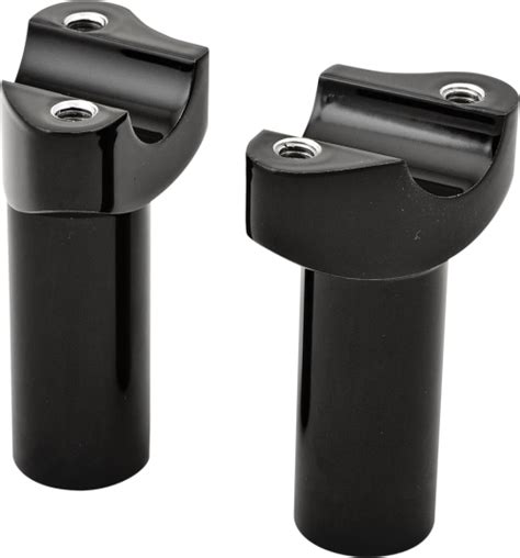 Drag bars, window bars, t bars, lanesplitters, tracker bars, beach bars, buckhorns, rabbit ears and ape hangers. HardDrive Black 4.5 Straight Handlebar Risers for Harley ...