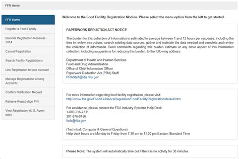 Facilities located outside of the united states must also designate a u.s. Food Facility Registration User Guide: Step-by-Step ...