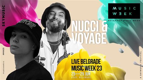Nucci And Voyage Live Belgrade Music Week 23 Youtube Music