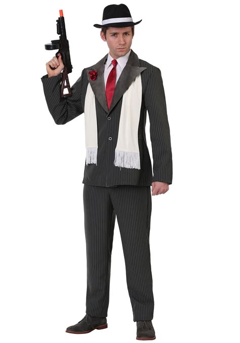 Kids Deluxe Gangster Costume Mobster 1920s Suit For Boys