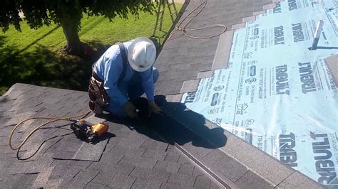 How To Video Roofing Basics Installing A Valley On A Shingle Roof
