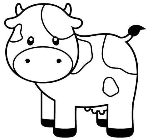 desenhos de vaca para colorir e imprimir SÓ ESCOLA