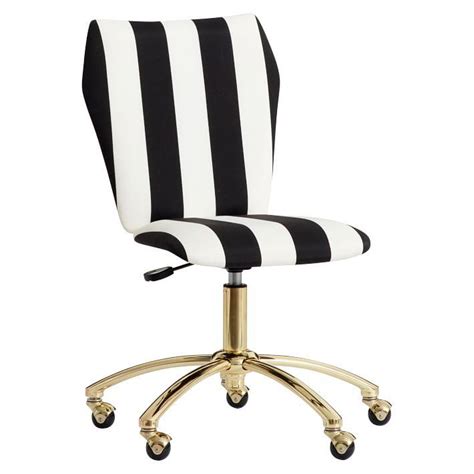 Black and white stripes allow the. Emily Meritt Airgo Black White Stripe Chair