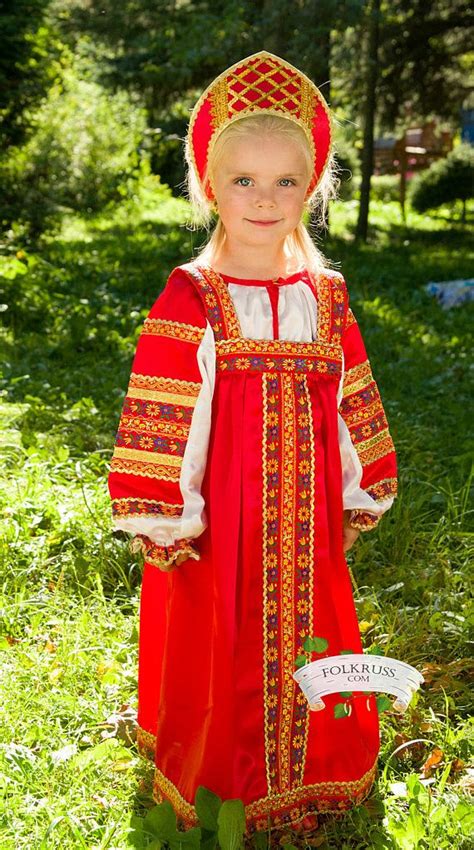 Charming Russian Traditional Slavic Silk Dress Vasilisa Silk Russian Dress Sarafan Scenic