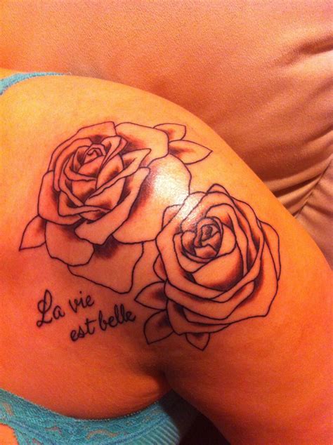 Love My New Tattoo La Vie Est Belle Life Is Beautiful Life Is Beautiful Beautiful Things