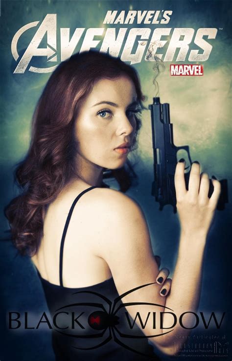 Avengersblack Widow Comic Book Cover By Kennyp Ephotozine