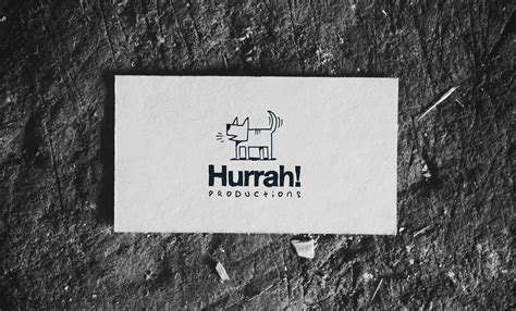 Hurrah Production Business Card Business Card Design