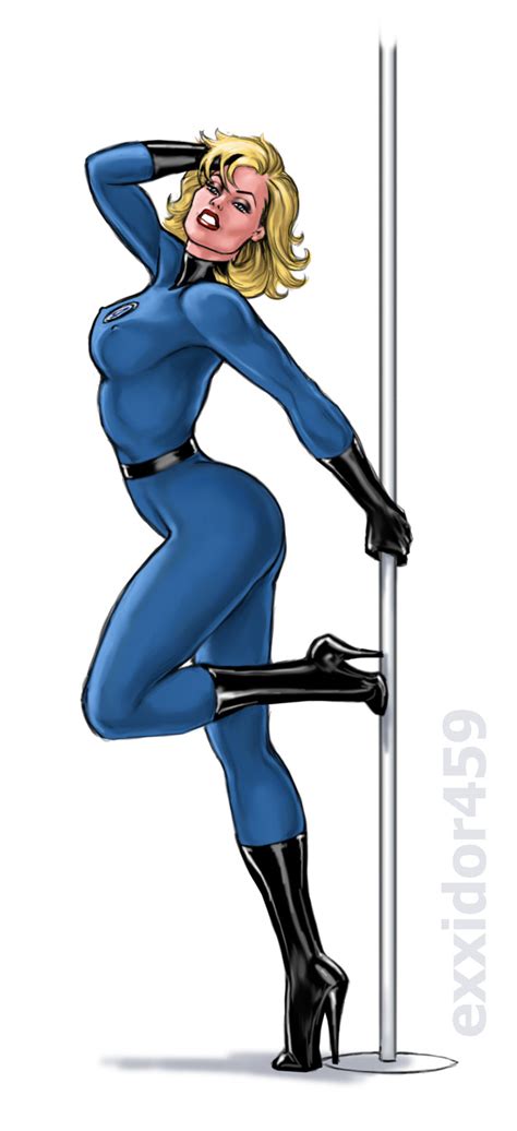 Susan Storm Pole Dancer By Exxidor459 Hentai Foundry