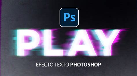 Como Hacer Efecto De Texto Glitch En Photoshop Gratis Y Editable