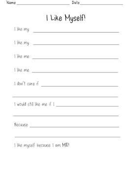 Activity pages to go along with the book i like. I Like Myself - Writing by Shawna Devoe - The Picture Book ...