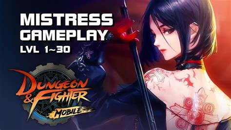 Dungeon Fighter Mobile Mistress Lvl Gameplay Pc Version Mobile Pc Kr Youtube