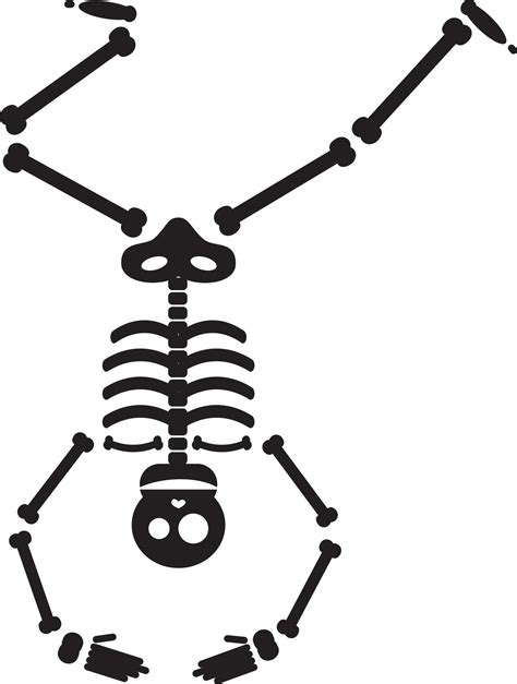 Happy Halloween Skeleton Vector Illustration 4577593 Vector Art At Vecteezy