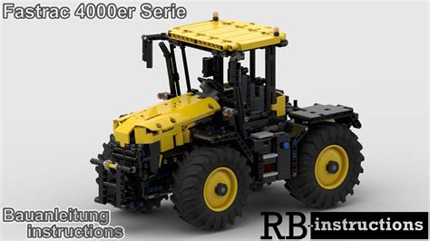 Rbi Fastrac 4000er Series As Lego Technic Youtube