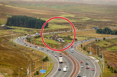 Why A Farmhouse Is Built In The Middle Of The M62 Daily Star
