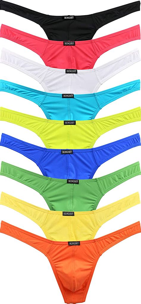 Ikingsky Men S Thong Underwear Sexy Low Rise T Back Under Panties Ebay