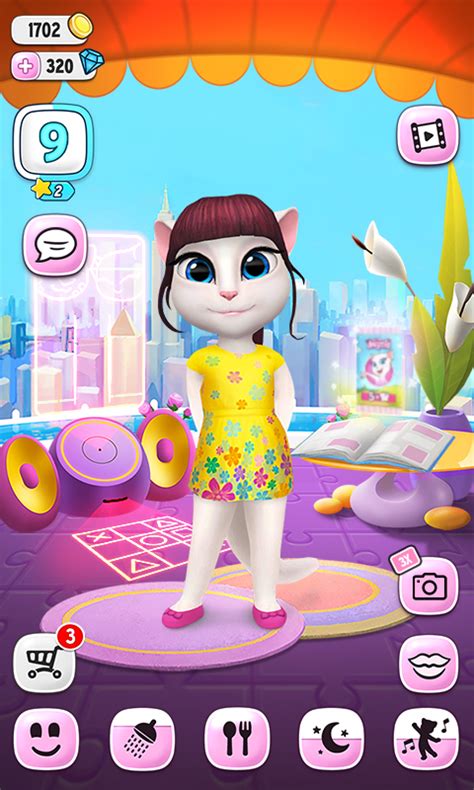 The 'virtual pet' element to the game involves the usual. My Talking Angela: Amazon.co.uk: Appstore for Android