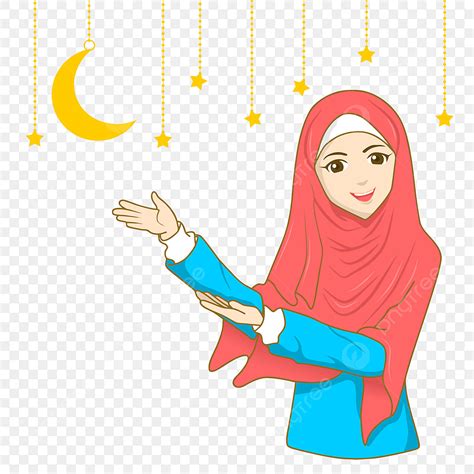 Gambar Kartun Lucu Muslimah Ramadhan Gambar Viral Hd