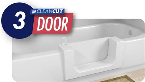 When you have finished, just open the door and step out. CleanCut Bath Cut Out & Conversion, Walk-in Tubs | CleanCut