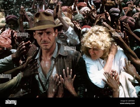 Harrison Ford Kate Capshaw Indiana Jones Y El Templo De Doom