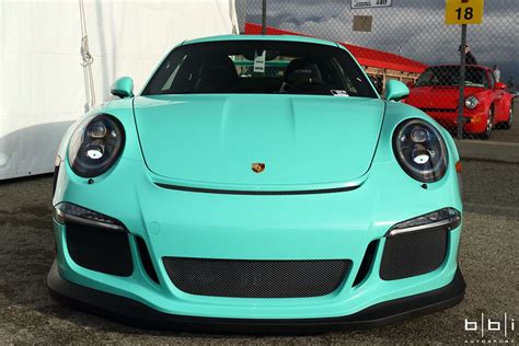 Porsche Exclusive Paint To Sample 911 Gt3 Rs The Tiffany Blue