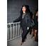 25 Celebrities All Black Outfits Styles For Fall To Copy