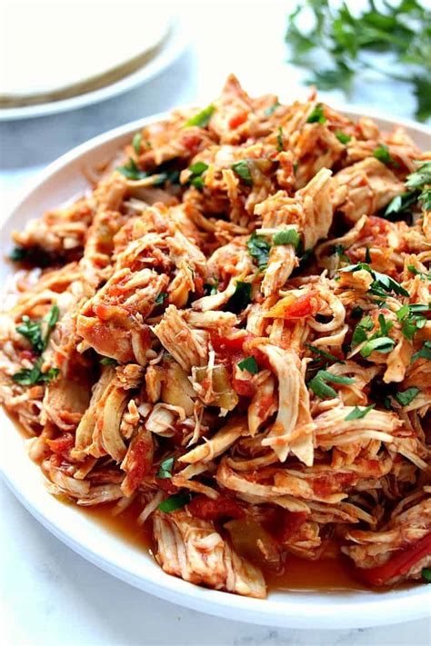 Comments off on mexican chicken recipes | august 4, 2014. Slow Cooker Mexican Chicken Recipe - Crunchy Creamy Sweet