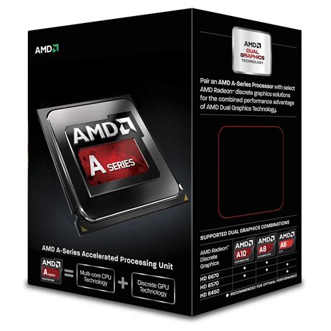 Amd A8 6600k 39 Ghz Black Edition Ad660kwohlbox Achat Vente