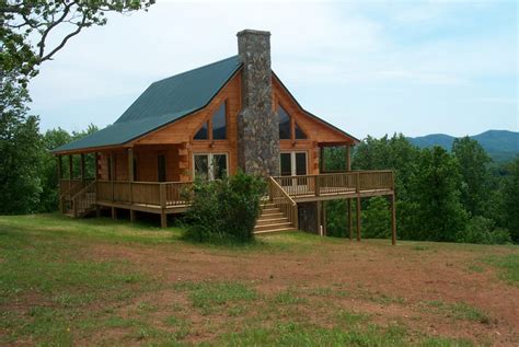 Cabin real estate property for sale in the blue ridge north georgia mountains. blue ridge log cabins banner elk cabin series loghomes ...