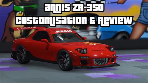 New Annis Zr 350 Customisation And Review New Dlc Car Customisation