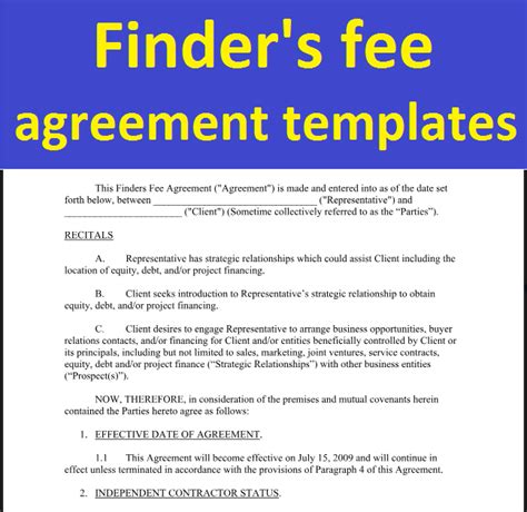 Jul 04, 2019 · rather than rely on revenue from display ad impressions, credit.com maintains a financial marketplace separate from its editorial pages. Finder's fee agreement templates to download in word document | Sample Contracts - Contract ...