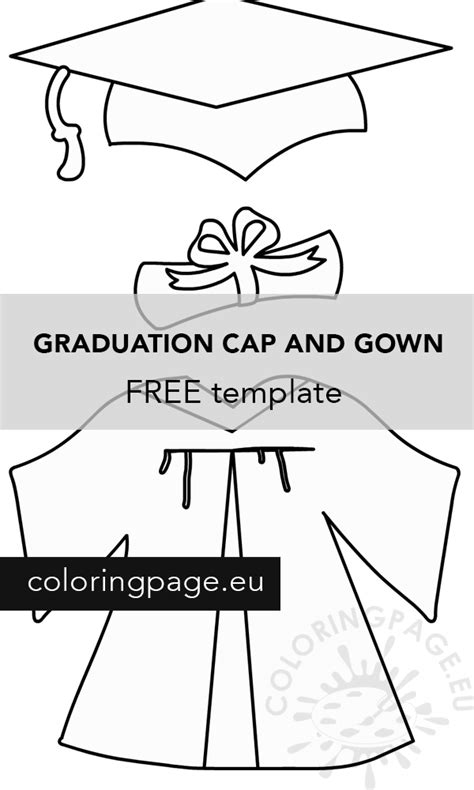 Graduation Cap Coloring Page At Getcoloringscom Free Printable 20