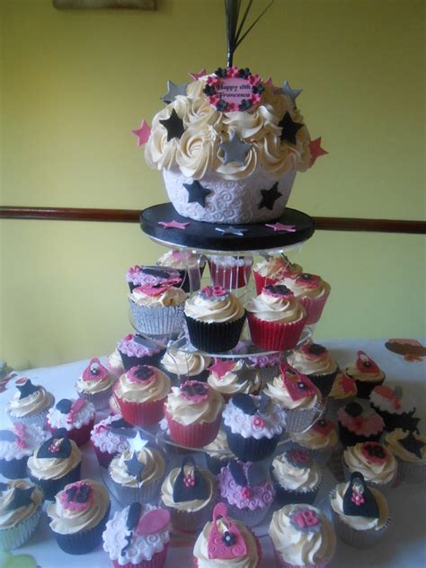 Find images of birthday cake. 18th Birthday cupcakes - Tracy's T-Cakes